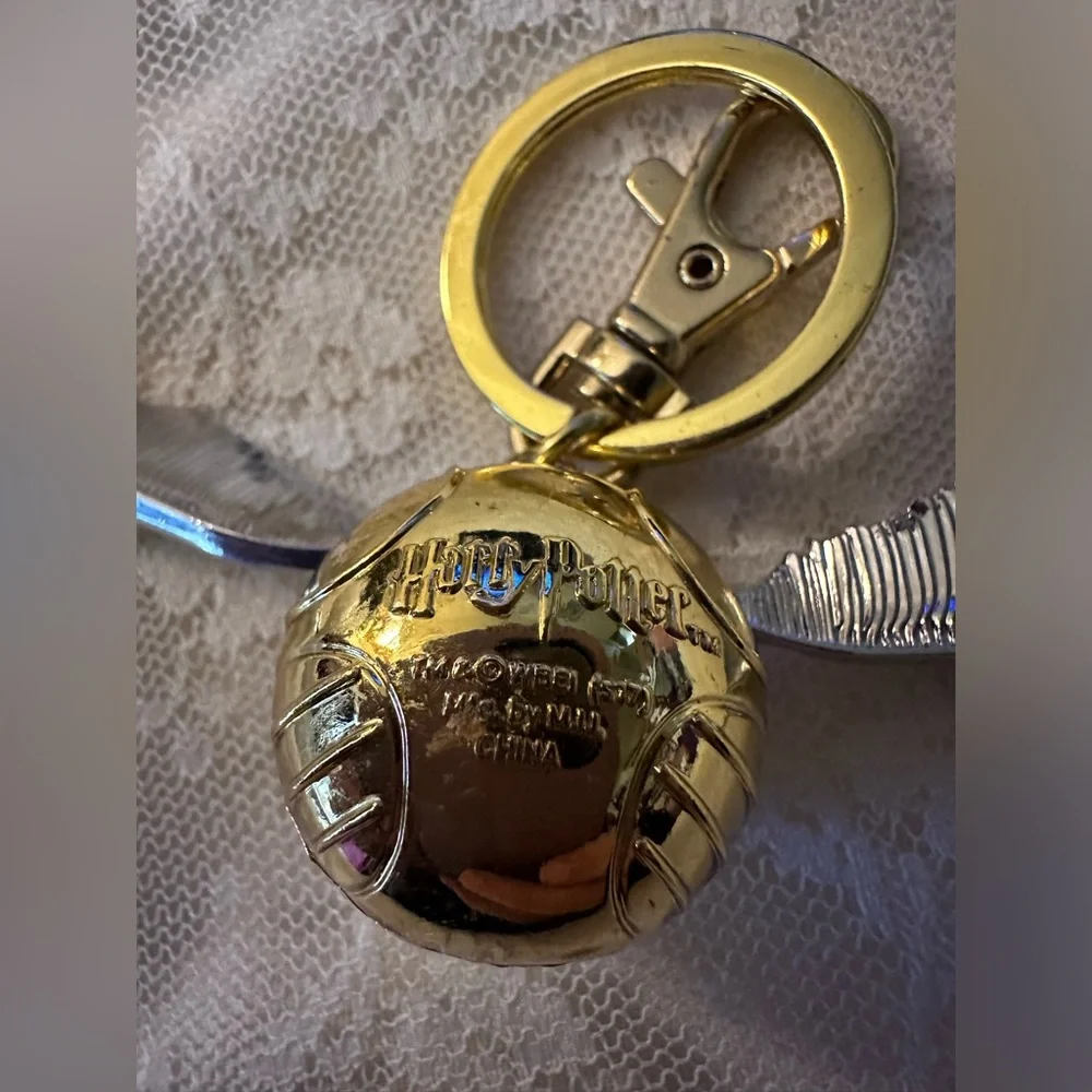 Harry Potter Golden Snitch Key Ring Key Chain
